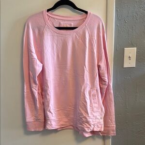 GUC Lilly Pulitzer Beach Comber Pink Crewneck Sweatshirt.  Size L.